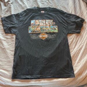 House of Harley Davidson Anchorage Alaska Tshirt Large